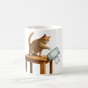 Caneca De Café Gato Pro Imigração, Abolir Camiseta ICE, chinga la