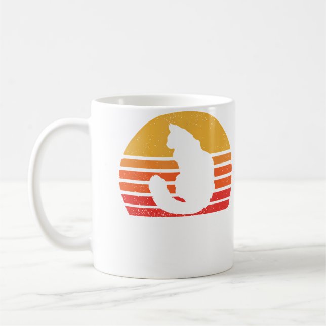 Caneca De Café Gato Ragdoll (Esquerda)