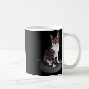 Caneca De Café Gato Robô Gato De Gato De Vácuo Clonado Felino