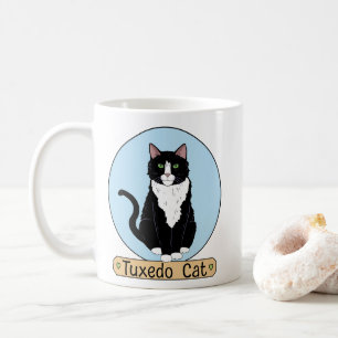 Caneca De Café Gato Smoking