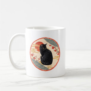 Caneca De Café Gato Sortudo Japonês - Arte Tradicional Japonesa