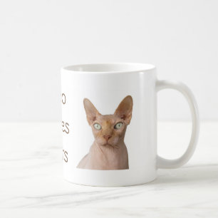 Caneca De Café Gato Sphynx