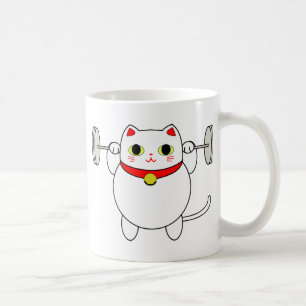 Caneca De Café Gato Squatting de Maneki Neko