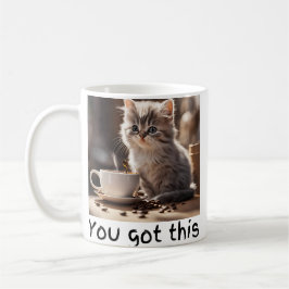 Caneca De Café gato tomou café Mug
