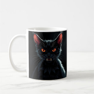 Caneca De Café Gato Vampiro