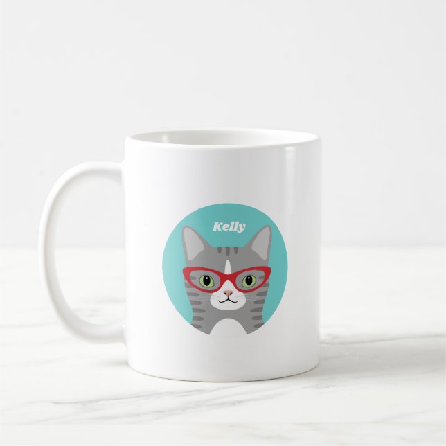 Caneca De Café Gatos (Esquerda)
