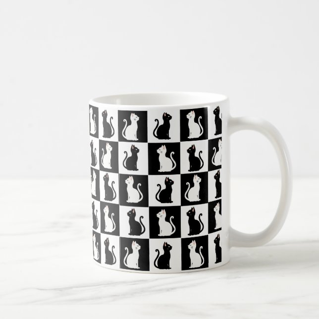 Caneca De Café gatos (Direita)