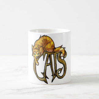 CANECA DE CAFÉ GATOS