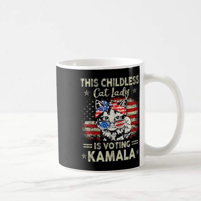 Caneca De Café Gatos Contra o Fascismo 3 (Direita)