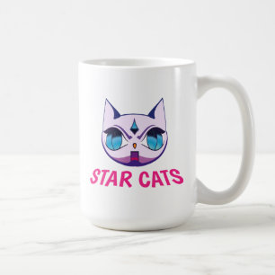 Caneca De Café Gatos de estrelas