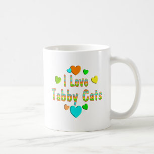 Caneca De Café Gatos de gato malhado do amor