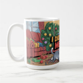 Caneca De Café Gatos de Natal Caóticos
