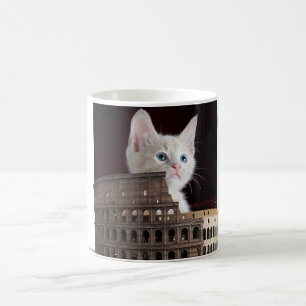 Caneca De Café Gatos de Roma