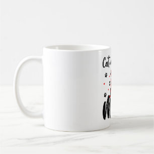 Caneca De Café Gatos E Cães Mamãe Dia de as mães Animais De Compa
