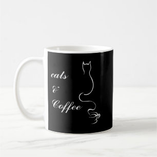 Caneca De Café Gatos e Camisas de Café
