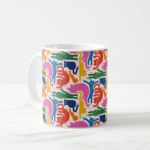 Caneca De Café Gatos engraçados