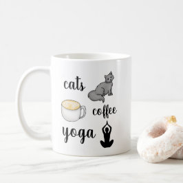 Caneca De Café Gatos Engraçados Café Lover