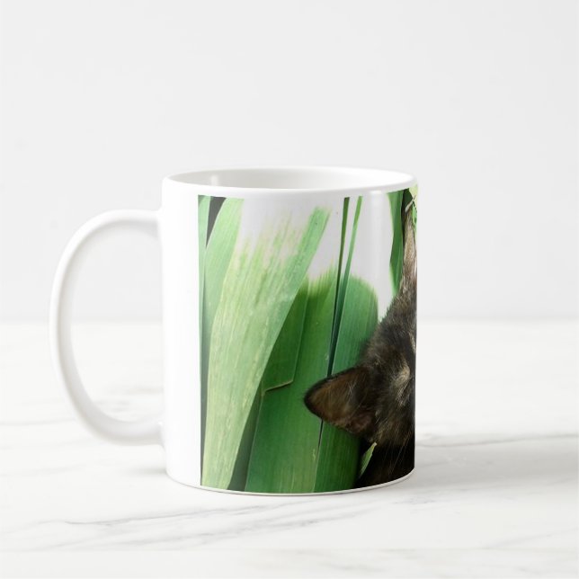 Caneca De Café Gatos fofos se aconchegando (Esquerda)