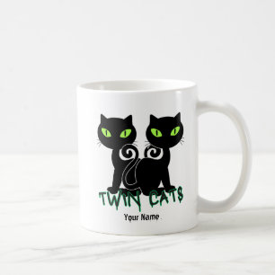 Caneca De Café GATOS GÊMEOS - TwnC01