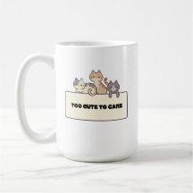 Gatos Kawaii Adoráveis Design de Gato Engraçado e 