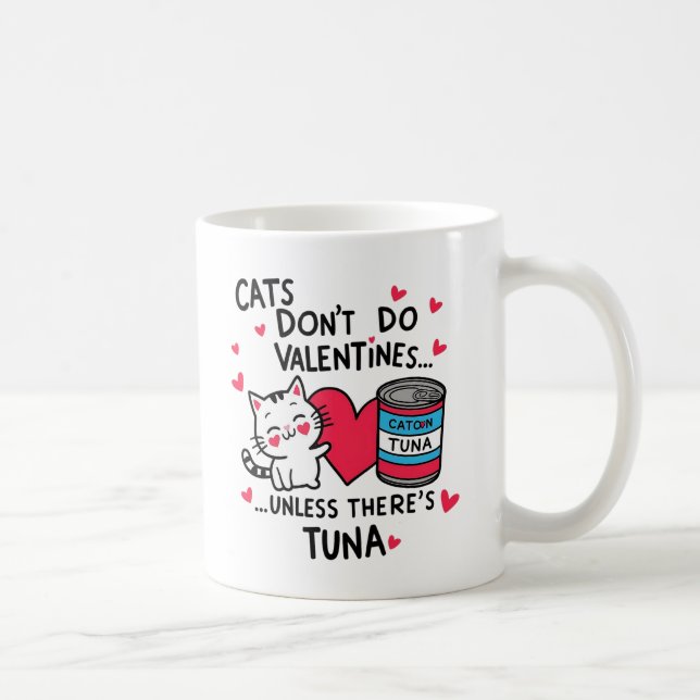 Caneca De Café Gatos não fazem Namorados (Direita)