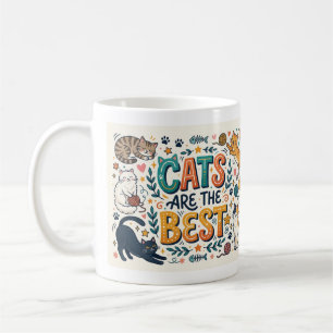 Caneca De Café Gatos São os Melhores