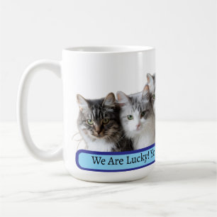 Caneca De Café Gatos Sortudos Melhor Pai