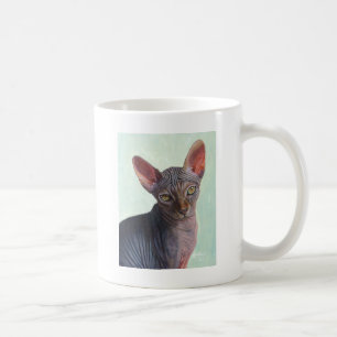 Caneca De Café Gatos Sunitha do gato da esfinge de Sphynx