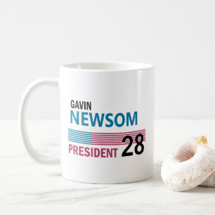 Caneca De Café Gavin Newsom 2028