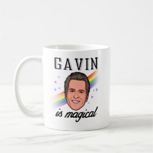 Caneca De Café Gavin Newsom é mágico