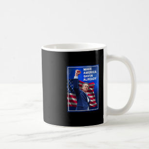 Caneca De Café Gavin Newsom Faça América Gavin Já Trolando T
