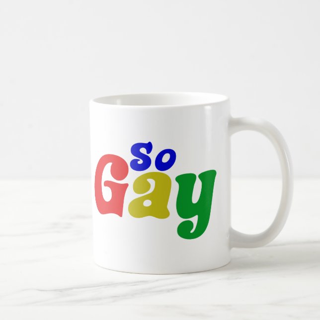 Caneca De Café Gay (Direita)