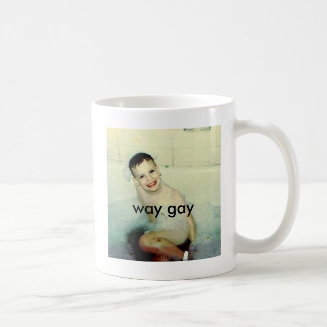 Caneca De Café gay da maneira (Direita)