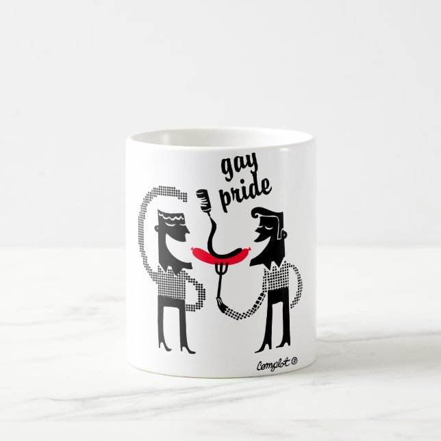 Caneca De Café Gay pride (Centro)