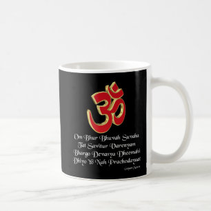 Caneca De Café Gayatri mantra