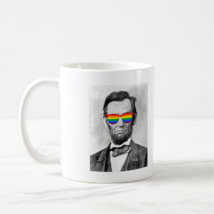 Caneca De Café Gaybraham Lincoln
