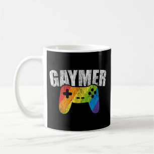 Caneca De Café Gaymer Rainbow Flag Jogos Lésbicos Gay Bissexuais 