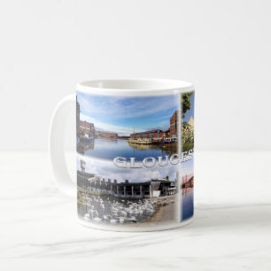 Caneca De Café GB Gloucester - Museu Nacional das Vias Navegáveis