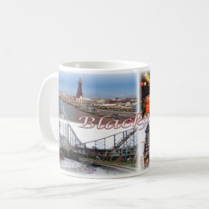 Caneca De Café GB Inglaterra - Blackpool -
