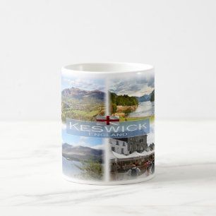 Caneca De Café GB Inglaterra - Distrito de Keswick & Lake -