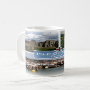 Caneca De Café GB Inglaterra - Ilha de Peso -