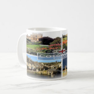 Caneca De Café GB Inglaterra - Os Cotswolds -
