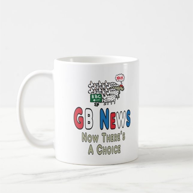 Caneca De Café GB Notícias (Esquerda)