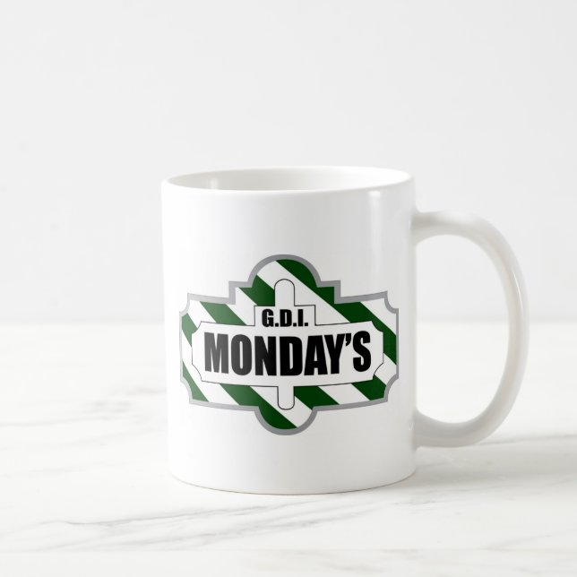 Caneca De Café GDIMonday (Direita)