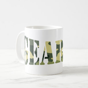 CANECA DE CAFÉ GEARDO! CAMO/CAMOUFLAGE
