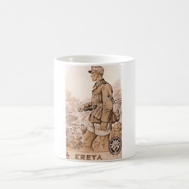 Caneca De Café Gebirgsjäger Creta (Centro)
