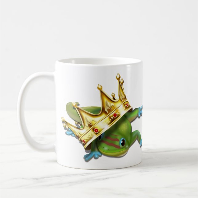 Caneca De Café Gecko com coroa (Esquerda)