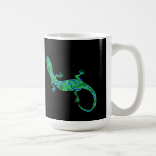 Caneca De Café Gecko Verde