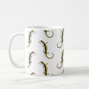 Caneca De Café Geckos Verdes