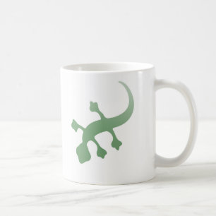 Caneca De Café Geco de Poetica no verde